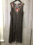 Johnny Was Velvet Dress Set Size Large